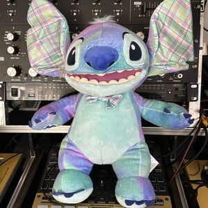 Disney Build A Bear  Workshop ~ Tie Dye Stitch ~  Plush Stuffed Animal
